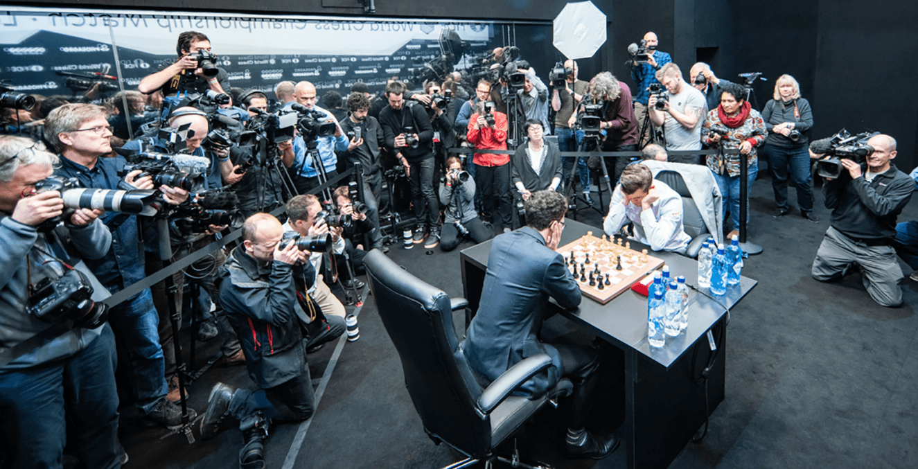 Caruana-Carlsen en 2018
